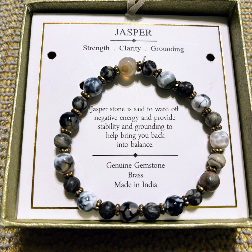 Genuine Jasper Bracelet NIB
by Shivam - Picture 3 of 3